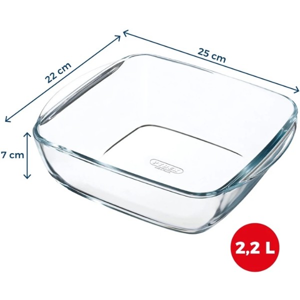 Фото - Форма для мультипечи Pyrex AIRFRYER 25x22x7 см 2.2 л (212B100/7948)